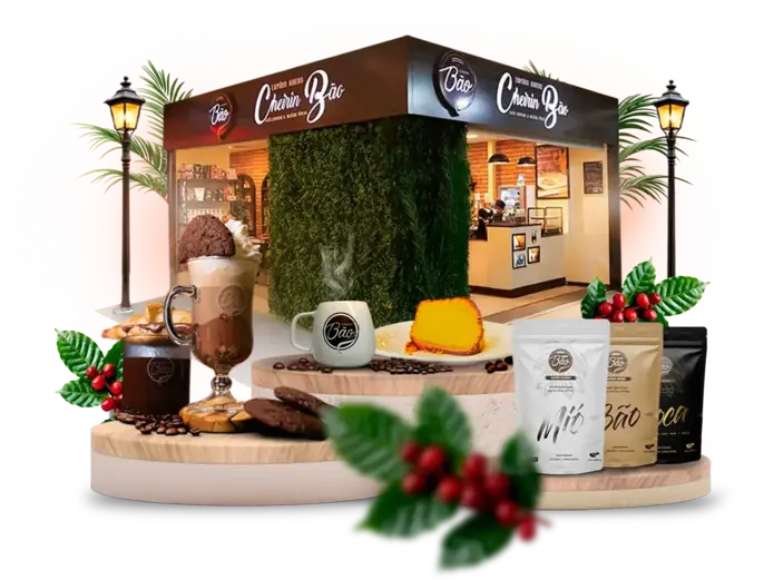 imagem criativa de franquia cheirin bão